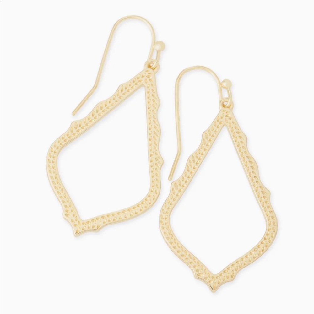 Kendra Scott sophia drop earrings in gold